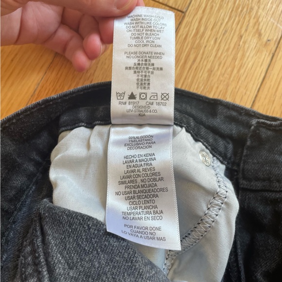 Levi's 511 slim skinny Jean size 14 regular - Picture 13 of 13